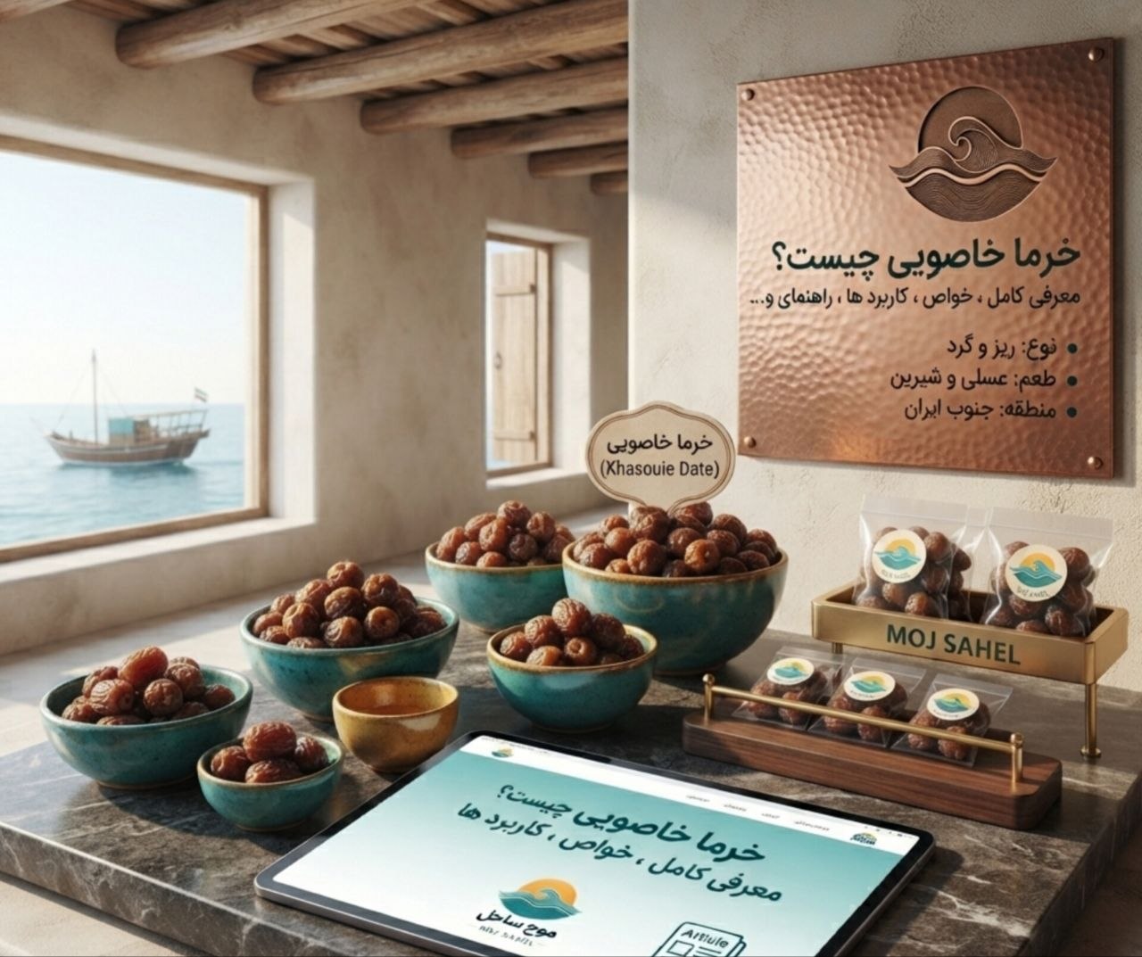 خرما خاصویی چیست موج ساحل